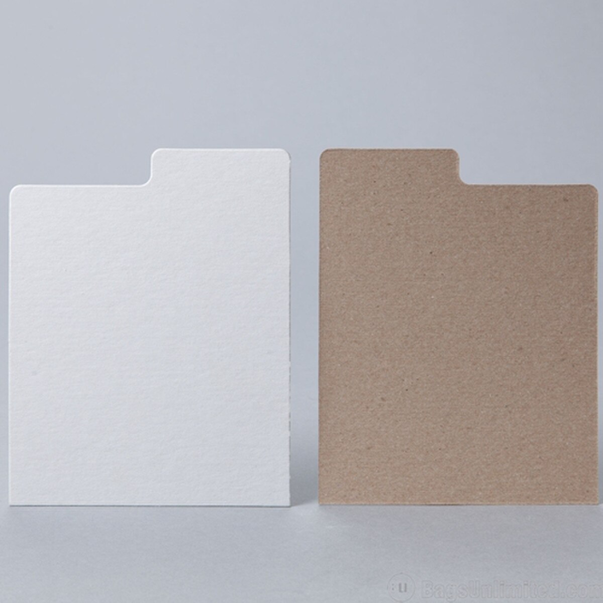 WHITE CD Divider Card. Made from 30